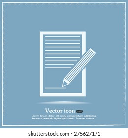 Vector checklist icon