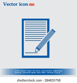 Vector checklist icon