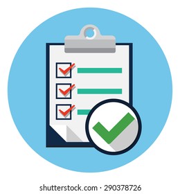 Vector checklist icon