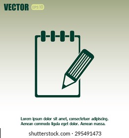 Vector checklist icon