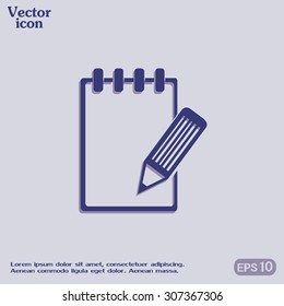 Vector checklist icon