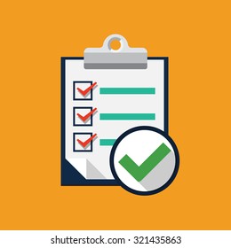 Vector checklist icon