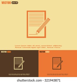 Vector checklist icon