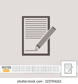 Vector checklist icon