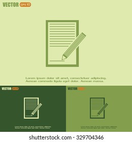 Vector checklist icon