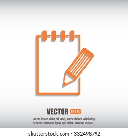 Vector checklist icon