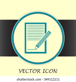 Vector checklist icon
