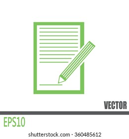 Vector checklist icon