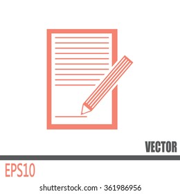 Vector checklist icon