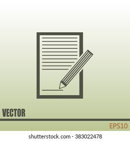 Vector checklist icon