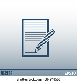 Vector checklist icon