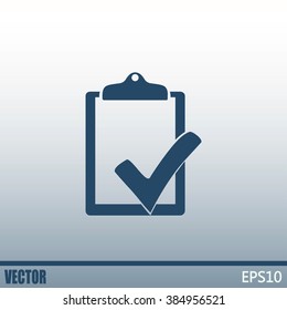 Vector checklist icon 