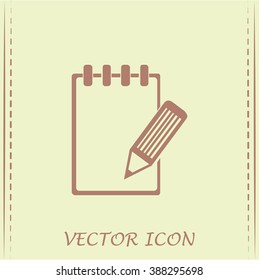 Vector checklist icon