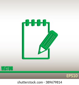 Vector checklist icon