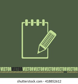 Vector checklist icon
