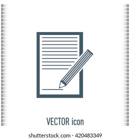 Vector checklist icon