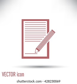 Vector checklist icon