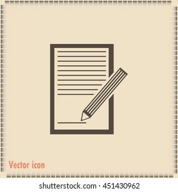 Vector checklist icon