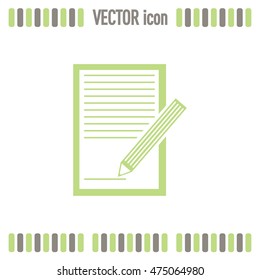 Vector checklist icon