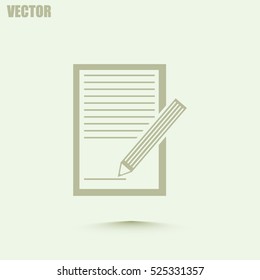 Vector checklist icon