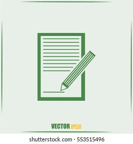 Vector checklist icon