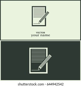 Vector checklist icon