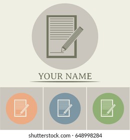 Vector checklist icon