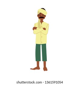 Indian Farmer Cartoon Images, Stock Photos & Vectors | Shutterstock
