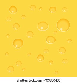 Vector cheese background. Seamless Cheese Pattern, Texture. Vector