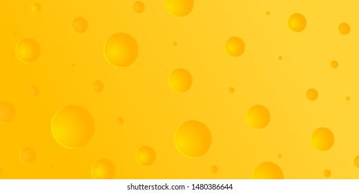 Vector cheese background. Template for your design. A piece of delicious cheese 