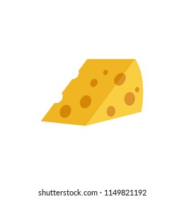 Vector cheese emoji