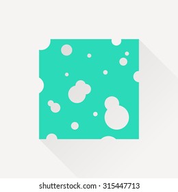 Vector cheese icon. Food icon. Eps10