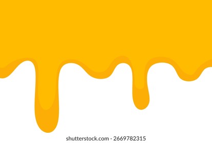Queijo vetorial. queijo derretido. fundo de queijo derretido. Moldura de queijo em transparente. 