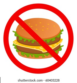 vector cheeseburger on white background