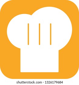 Vector Chef Cap Icon
