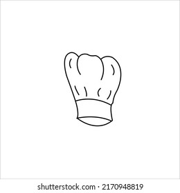 vector chef hat illustration gambar