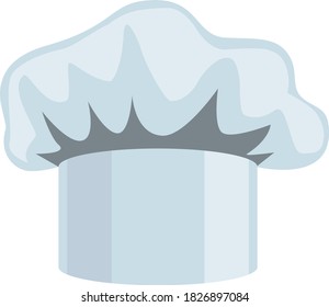 Vector Chef Hat isolated on white illustration