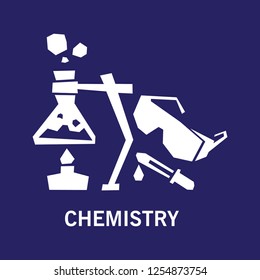 Vector chemical icon