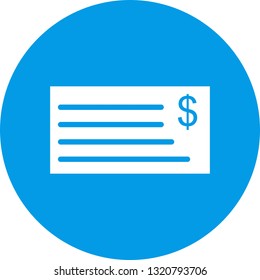  Vector Cheque Icon
