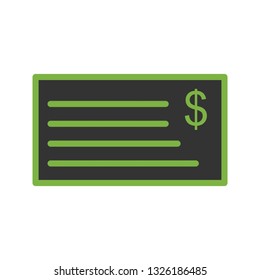  Vector Cheque Icon
