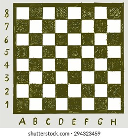 Vector chess boards