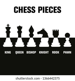 Vector chess icons