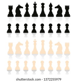 Vector chess icons