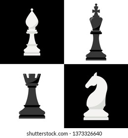 Vector chess icons