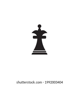 vector chess piece set for logo design. pawn, rook, knight, bishop, king and queen illustration design 
