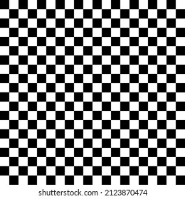 Fondo del tablero de ajedrez vectorial. Cuadrados en blanco y negro