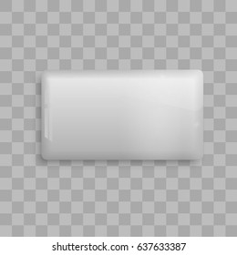 Vector Chewing Gum Isolated