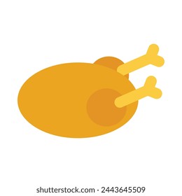 Vector chicken icon logo vector design template.