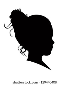 Vector of a Child Silhouette