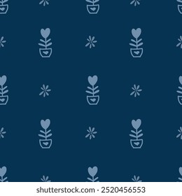 Vector niños doodle estilo colores follaje flor sin fisuras patrón bonito pasteles fondo de Fondo de pantalla